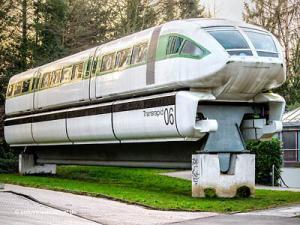 Der Transrapid 06 am Deutschen Museum